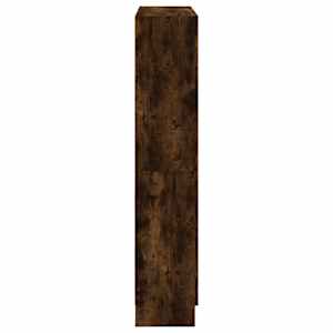Knihovna kouřový dub 82,5 x 30,5 x 150 cm kompozitní dřevo - obrázek 6
