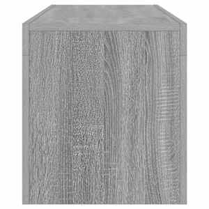 TV skříňka s LED osvětlením šedá sonoma 120 x 35 x 40 cm - obrázek 8