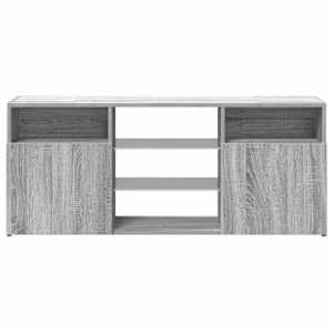 TV skříňka s LED osvětlením šedá sonoma 120 x 30 x 50 cm - obrázek 7