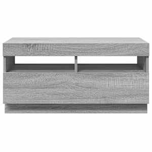 TV skříňka s LED osvětlením šedá sonoma 80 x 35 x 40 cm - obrázek 6