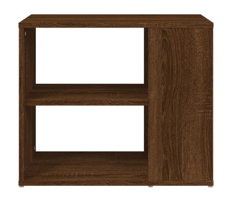 vidaXL Sidosk&aring;p Brun ek 60x30x50 cm konstruerat tr&auml;