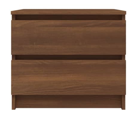 vidaXL Nachttisch Braun Eichen-Optik 50x39x43,5 cm Holzwerkstoff