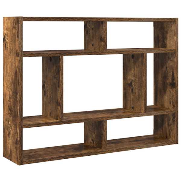 vidaXL seinariiul, suitsutatud tamm, 75 x 16 x 55 cm, tehispuit