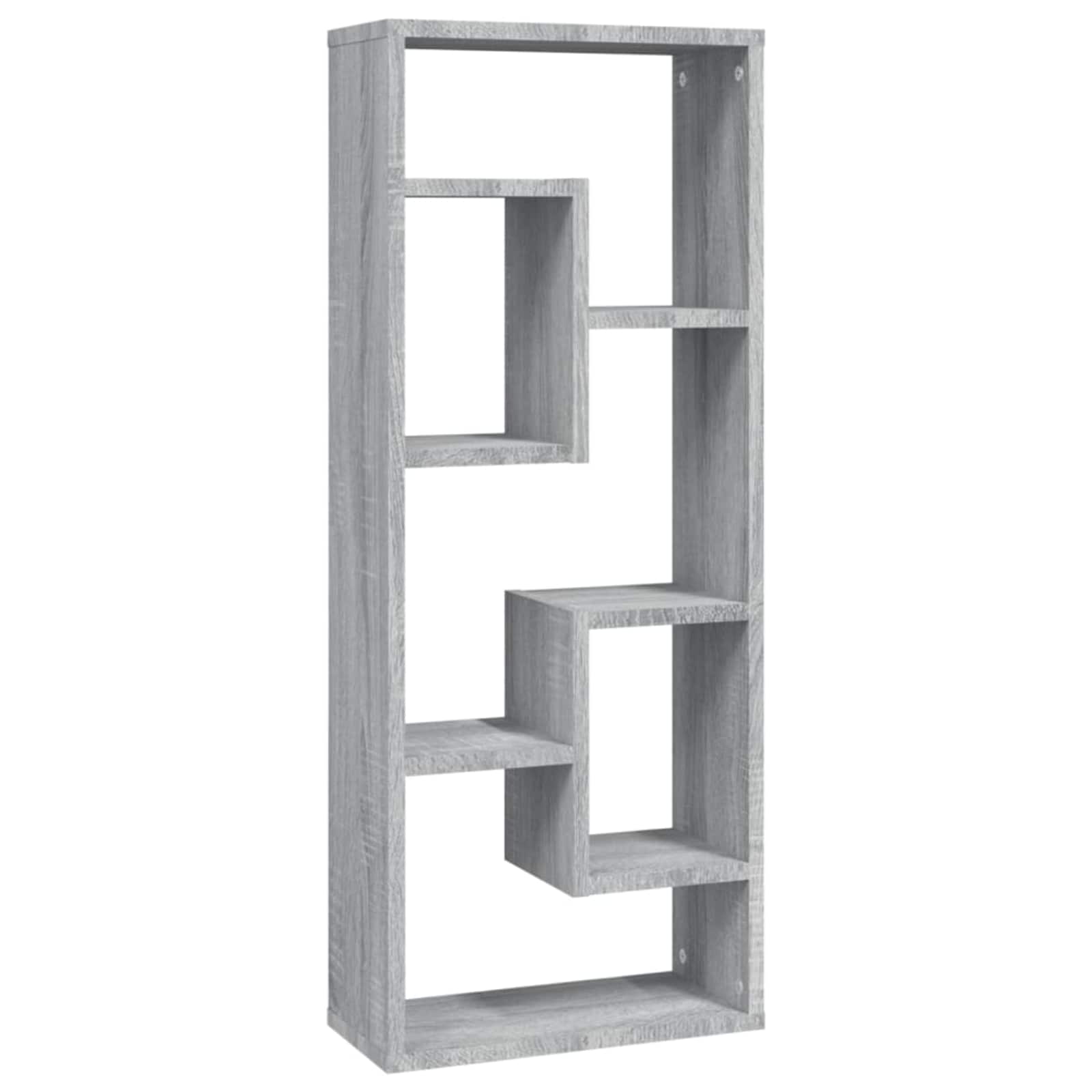vidaXL P�ka �cienna, szary d�b sonoma, 36x16x90 cm