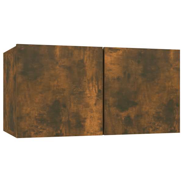 vidaXL seina telerikapp, suitsutatud tamm, 60 x 30 x 30 cm, tehispuit