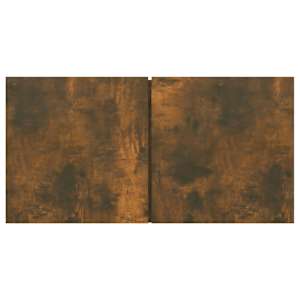 Závěsná TV skříňka kouřový dub 60 x 30 x 30 cm kompozitní dřevo - obrázek 4
