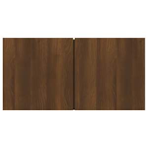 Závěsná TV skříňka hnědý dub 60 x 30 x 30 cm kompozitní dřevo - obrázek 4
