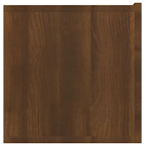 Závěsná TV skříňka hnědý dub 60 x 30 x 30 cm kompozitní dřevo - obrázek 6