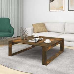 Konferenční stolek kouřový dub 100x100x35 cm kompozitní dřevo - obrázek 3