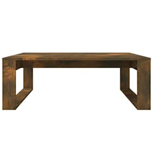 Konferenční stolek kouřový dub 100x100x35 cm kompozitní dřevo - obrázek 5