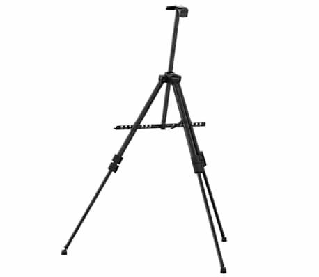 Yeshine Metall-Staffelei Mit 3 Ebenen – Freistehend, Goldfarben, 53,3x76,2x139,7 Cm, Für Bilder & Deko