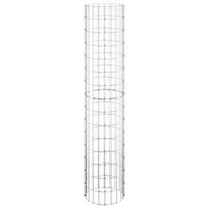 Kruhový gabionový sloupek pozinkovaná ocel Ø 30 x 150 cm - obrázek 3