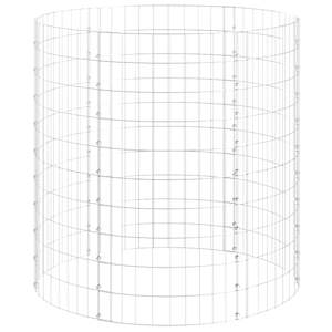 Kruhový gabionový sloupek pozinkovaná ocel Ø 100 x 100 cm - obrázek 2