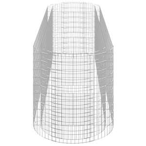 Gabionový vyvýšený záhon pozinkované železo 400 x 100 x 100 cm - obrázek 5
