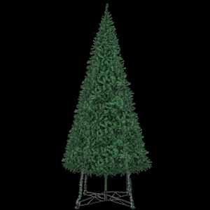 vidaXL Albero di Natale Artificiale con Base 500 cm Verde