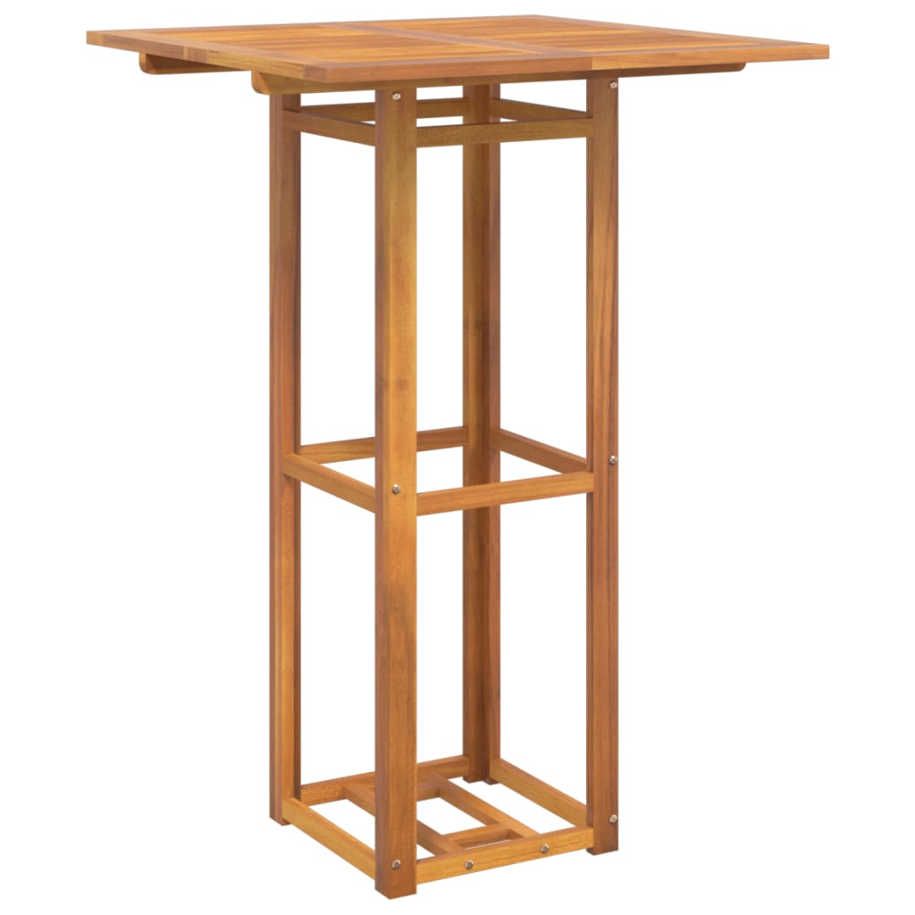 vidaXL Bistro stůl 75 x 75 x 110 cm masivní akáciové dřevo