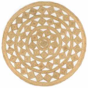 Preproga iz ročno pletene jute 180 cm