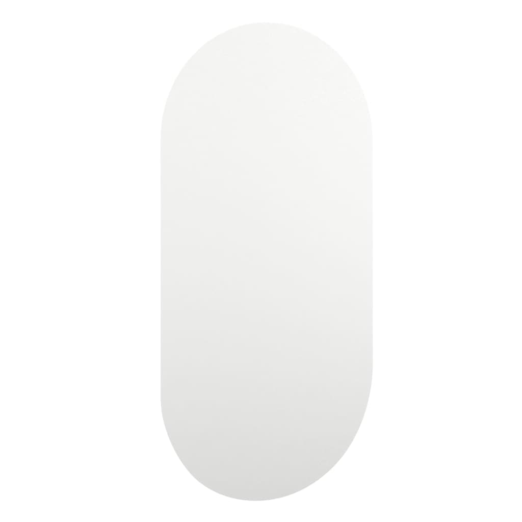 Spiegel mit LED-Leuchten 40x20 cm Glas Oval | Stepinfit.de