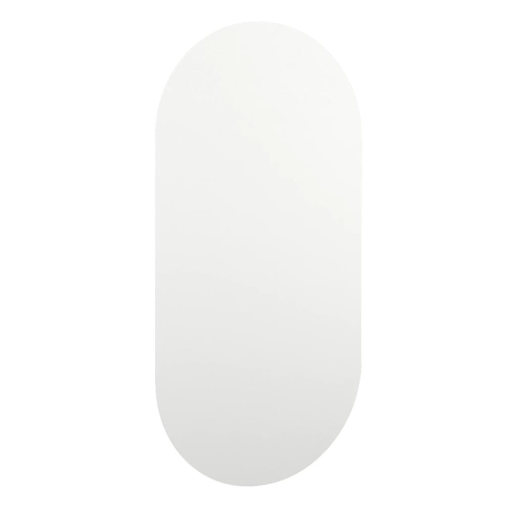 Spiegel mit LED-Leuchten 60x30 cm Glas Oval | Stepinfit.de