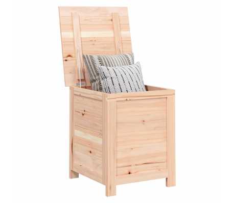 vidaXL Bo&icirc;te &agrave; coussins d'ext&eacute;rieur 50x50x56 cm Bois de sapin massif