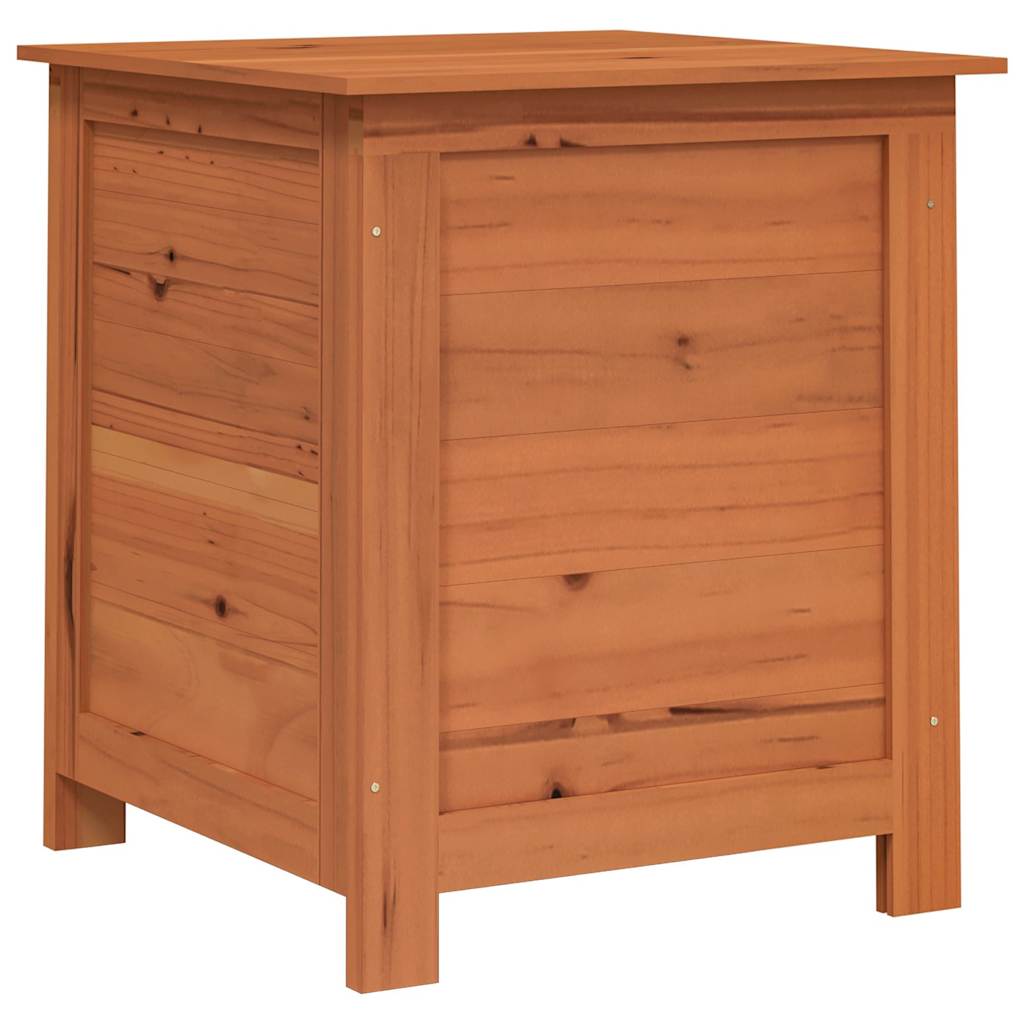 vidaXL Zahradní box na podušky hnědý 50 x 50 x 56 cm masivní jedle