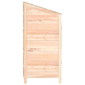 Zahradní kůlna 55 x 52 x 112 cm masivní jedlové dřevo - obrázek 5