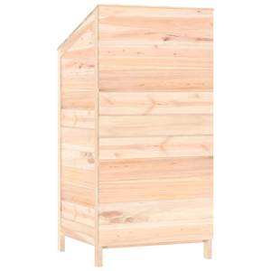 Zahradní kůlna 55 x 52 x 112 cm masivní jedlové dřevo - obrázek 6