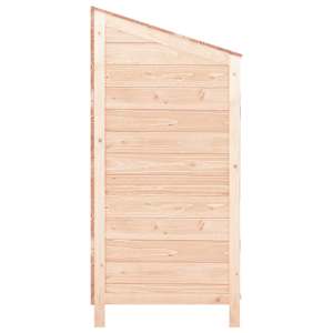 Zahradní kůlna 102 x 52 x 112 cm masivní jedlové dřevo - obrázek 5