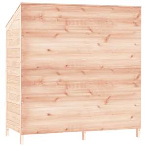 Zahradní kůlna 102 x 52 x 112 cm masivní jedlové dřevo - obrázek 6
