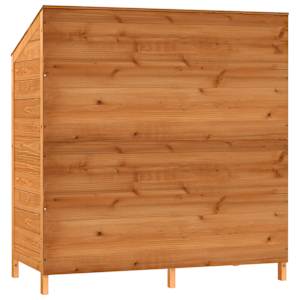 Zahradní kůlna hnědá 102 x 52 x 112 cm masivní jedlové dřevo - obrázek 6