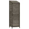 vidaXL aiakuur, antratsiithall 55x52x174,5 cm nulupuit