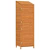 vidaXL aiakuur, pruun 55x52x174,5 cm nulupuit