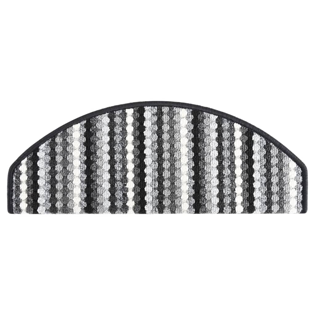 Tappetini Autoadesivi Per Scale 15 Pz 65x28 Cm Antracite VidaXL 15 width=274