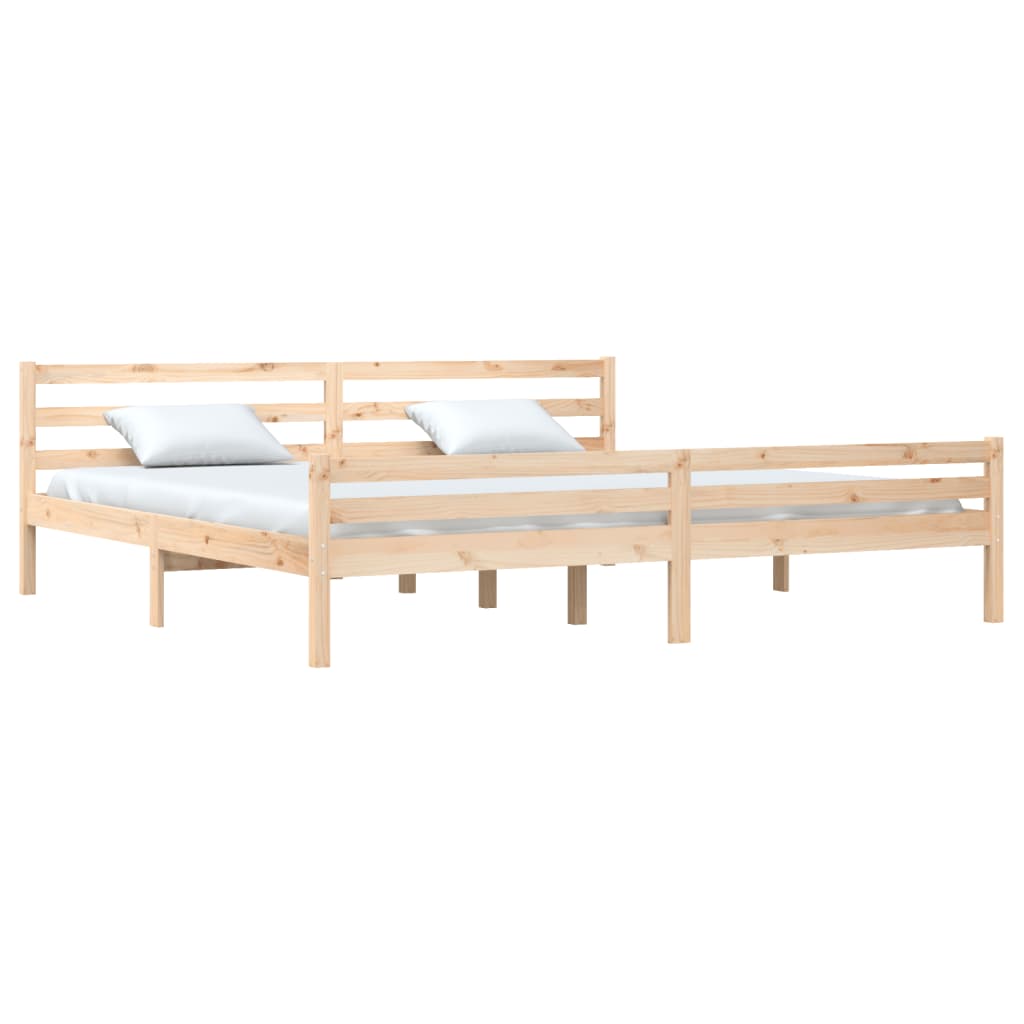 

vidaXL Bedframe massief hout 180x200 cm 6FT Super King