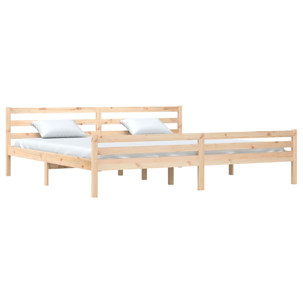 

vidaXL Bedframe massief hout 200x200 cm