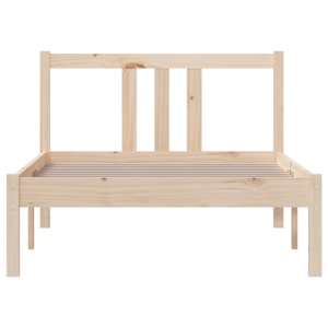 Rám postele masivní dřevo 90 x 190 cm Single - obrázek 4