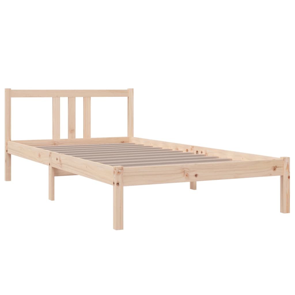 

vidaXL Bedframe massief hout 100x200 cm