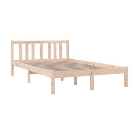 vidaXL Bedframe massief hout 120x200 cm