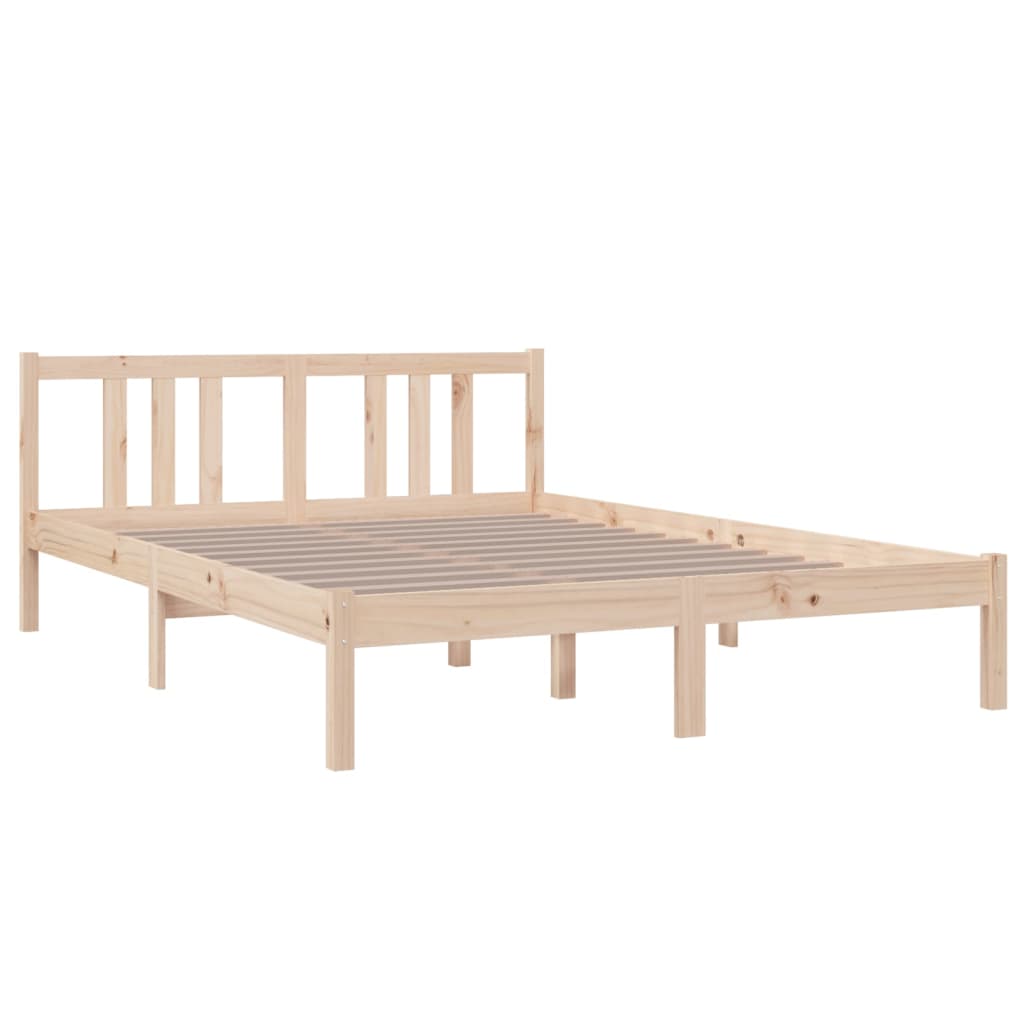 

vidaXL Bedframe massief hout 140x200 cm