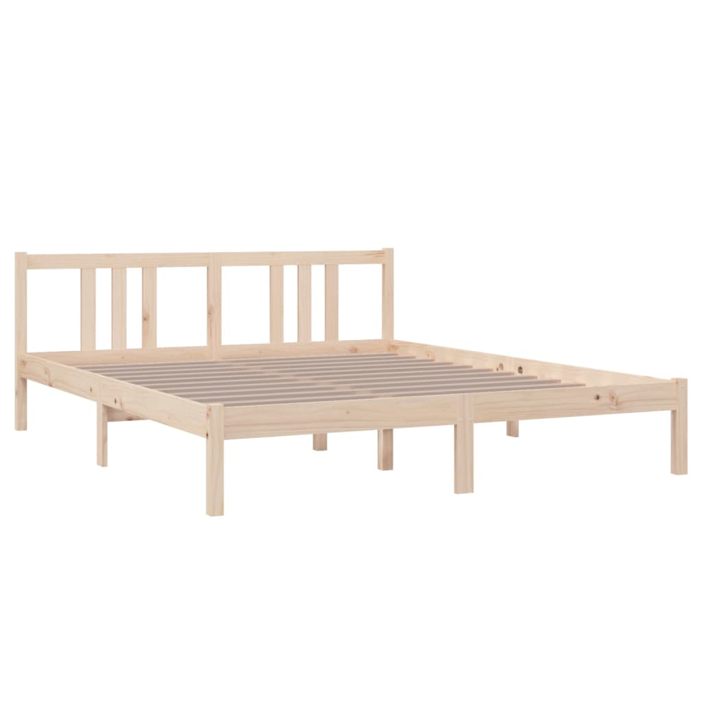 

vidaXL Bedframe massief hout 160x200 cm