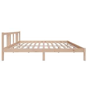 Rám postele masivní dřevo 180 x 200 cm Super King Size - obrázek 5