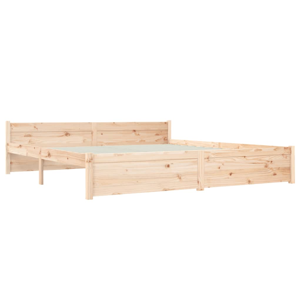 

vidaXL Bedframe massief hout 180x200 cm 6FT Super King