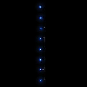 Světelný LED řetěz se 150 LED diodami modrý 15 m PVC - obrázek 5