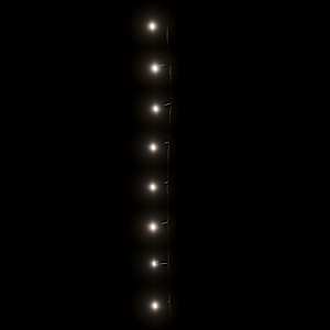 Světelný LED řetěz s 300 LED diodami studený bílý 30 m PVC - obrázek 5