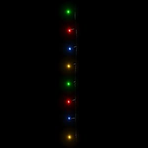 Světelný LED řetěz s 300 LED diodami vícebarevný 30 m PVC - obrázek 4