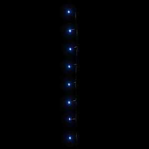 Světelný LED řetěz se 600 LED diodami modrý 60 m PVC - obrázek 5
