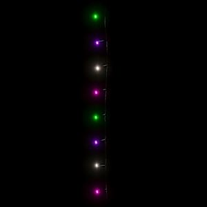 Světelný LED řetěz se 600 LED diodami pastelový barevný 60m PVC - obrázek 4