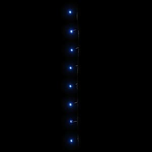 Světelný LED řetěz s 1 000 LED diodami modrý 100 m PVC - obrázek 5