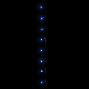 Světelný LED řetěz se 2 000 LED diodami modrý 200 m PVC - obrázek 5