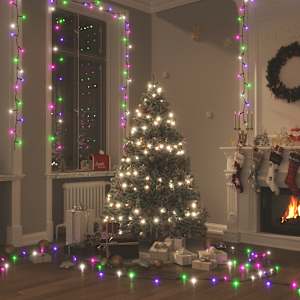 Světelný LED řetěz 2 000 LED diod pastelový barevný 200 m PVC - obrázek 1
